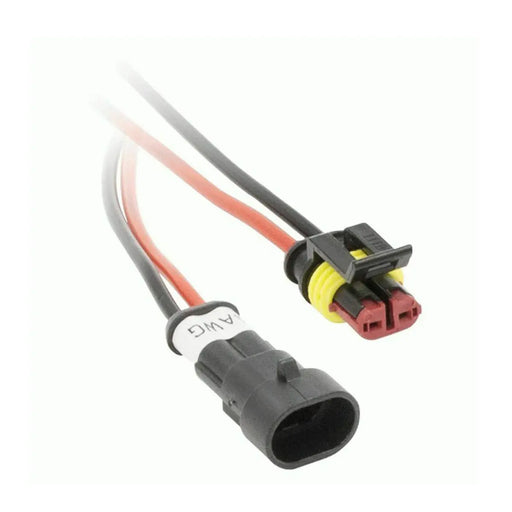 The Install Bay IBWTH16 16 Gauge 2C Plug in Water Resistant Connectors - Each The Install Bay