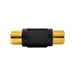 The Wires Zone Gold Plated Female to Female RCA Coupler Barrel 10 Pack The Wires Zone