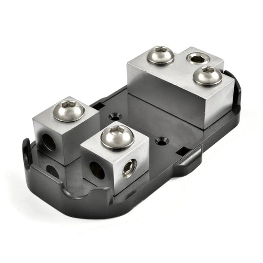 TruConnex TC4FB-2ANL 1-4 Gauge Input and 4-8 GA Outputs Dual ANL Fuse Holder Distribution Block TruConnex