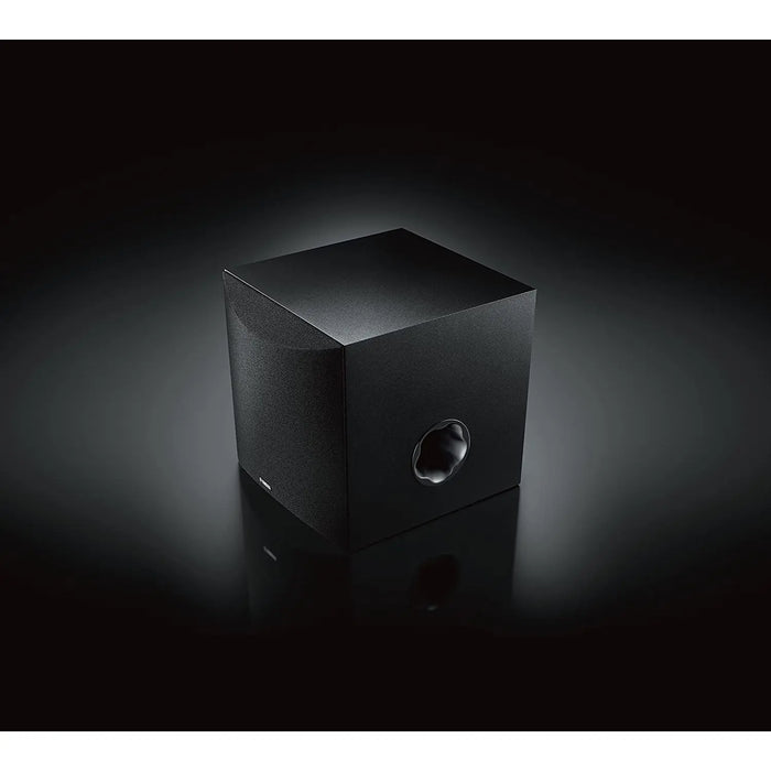 Yamaha NS-SW100 8" Cone Powered Subwoofer 100W 5 Ohms Stylish Black Yamaha