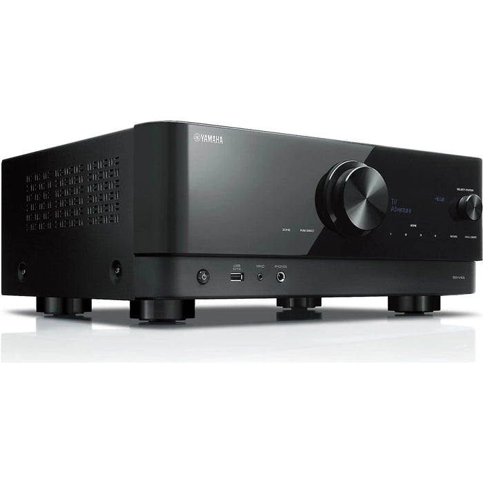 Yamaha RX-V4A 5.2-Channel AV Receiver with 8K HDMI MusicCast Dolby TrueHD and DTS-HD Yamaha