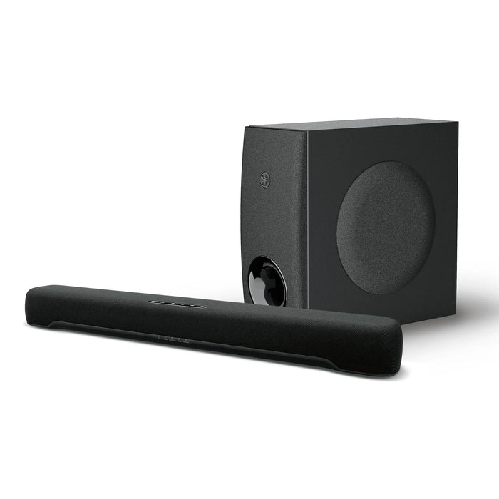 Yamaha SR-C30A Compact Sound Bar Bluetooth with Wireless Subwoofer Black Yamaha