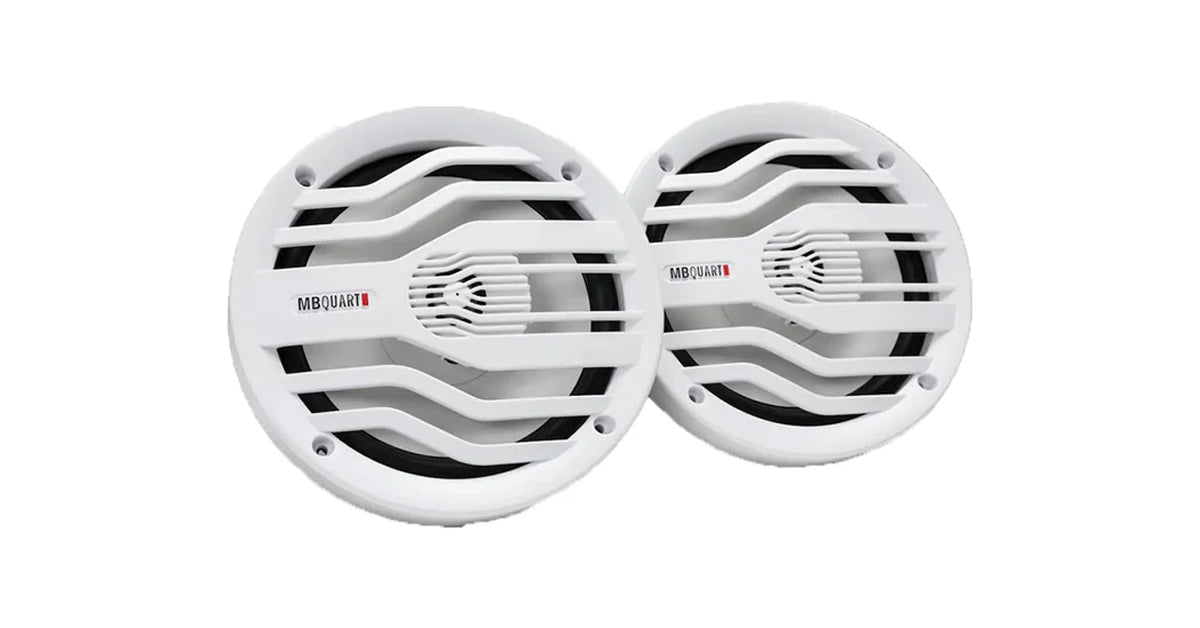 MB Quart NK2-116W 6.5" Nautic Series 2-Way Coaxial Marine Speakers 240W Max 120W RMS