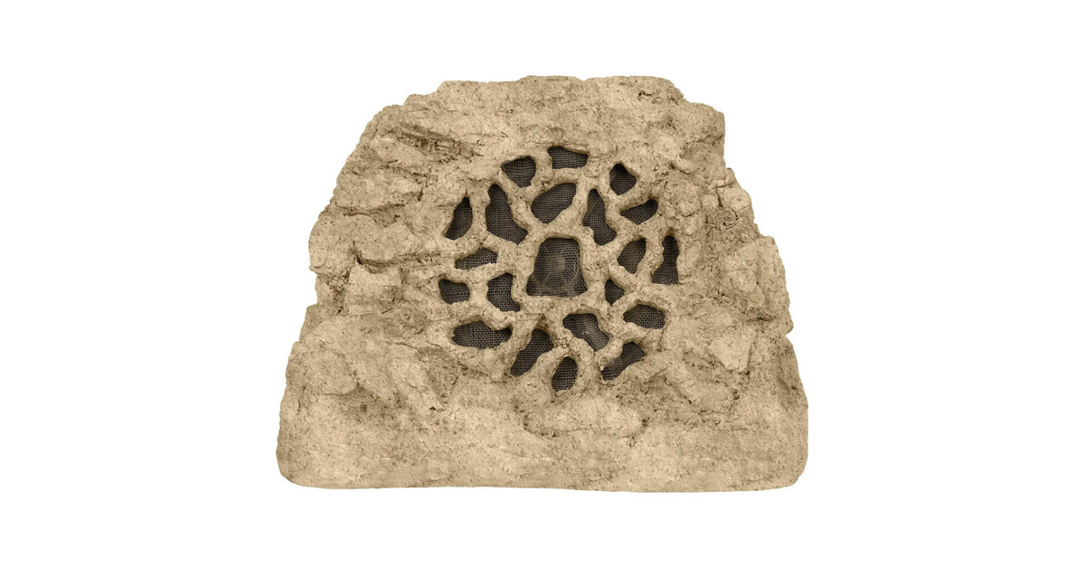 Speakercraft Ruckus 8 One  8" 120W Outdoor Water Resistant Rock Speaker Sandstone